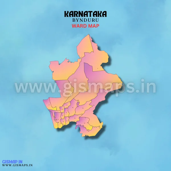 Bynduru Ward Map (Karnataka)